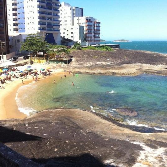 Linda vista (De Frente Para a Praia das Virtudes), 3 quartos (1 Suíte), mobiliado, Wi-Fi, TV Smart! Guarapari Exterior foto